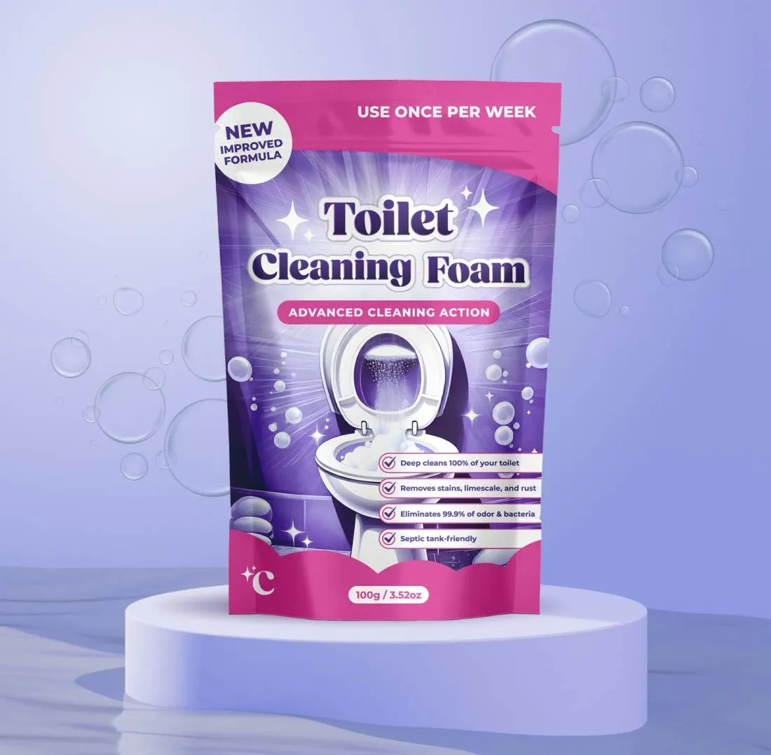 FizzClean Nettoyant pour toilettes à action rapide